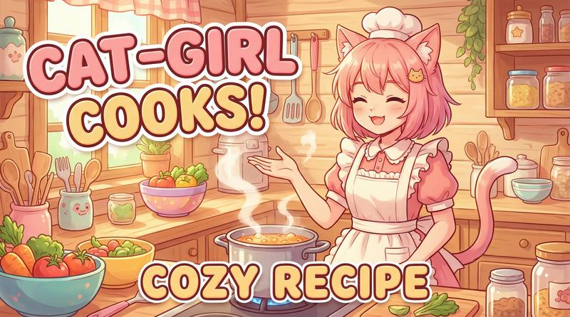 四虎生活动漫-猫娘厨房日记-美食动漫教程