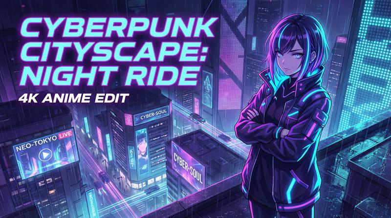 四虎科幻动漫-赛博霓虹夜行录-动漫剪辑